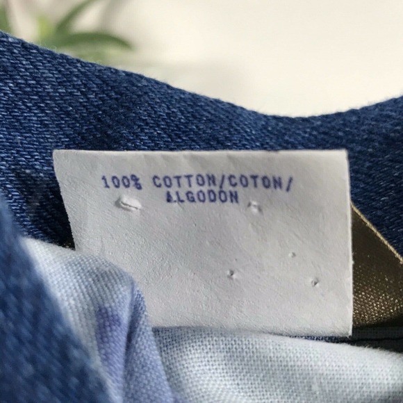 Vtg Roper Western Rodeo Shirt Blue Batik Studded‎ Collar Cropped Women’s Size M - Picture 9 of 9